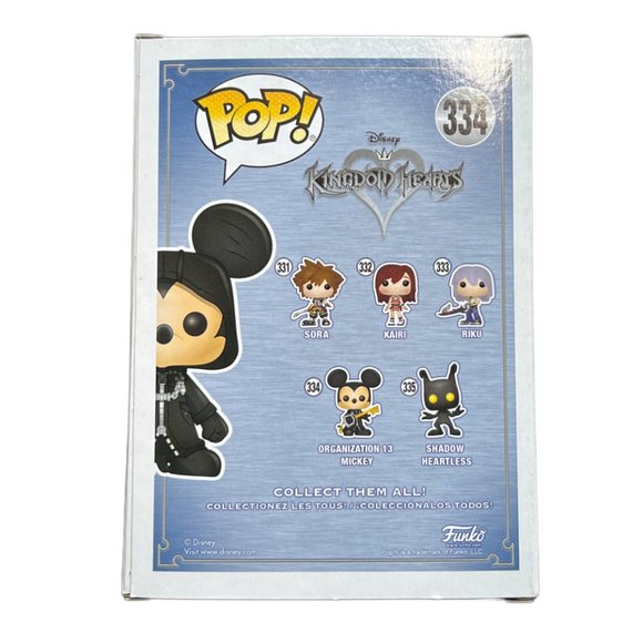 Funko POP Disney Kingdom Hearts Organization 13 Mickey 334 Vinyl Figure … - Picture 2 of 7